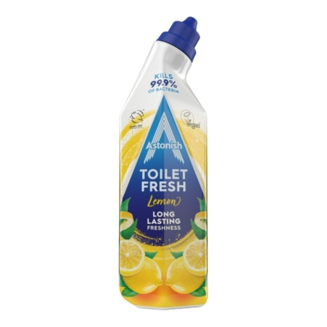 ASTONISH TOILET GEL LEMON 750ML
